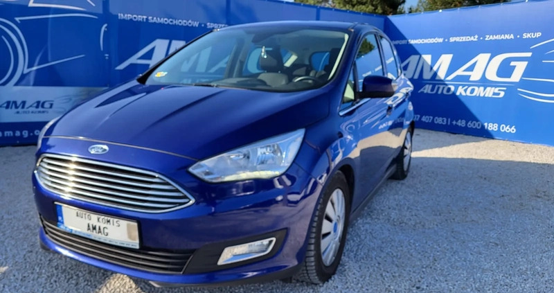 Ford C-MAX cena 52900 przebieg: 148000, rok produkcji 2017 z Łaszczów małe 596